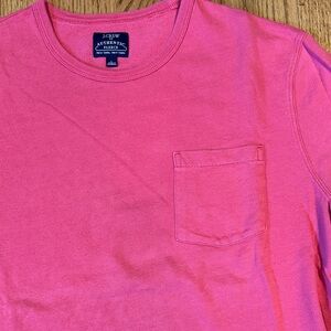 J. Crew Salmon Fleece Long Sleeve Shirt